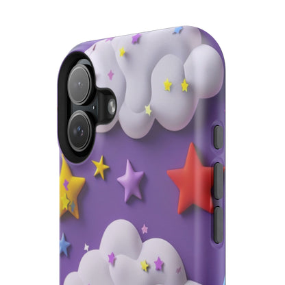 Colorful Cloud & Star Phone Case