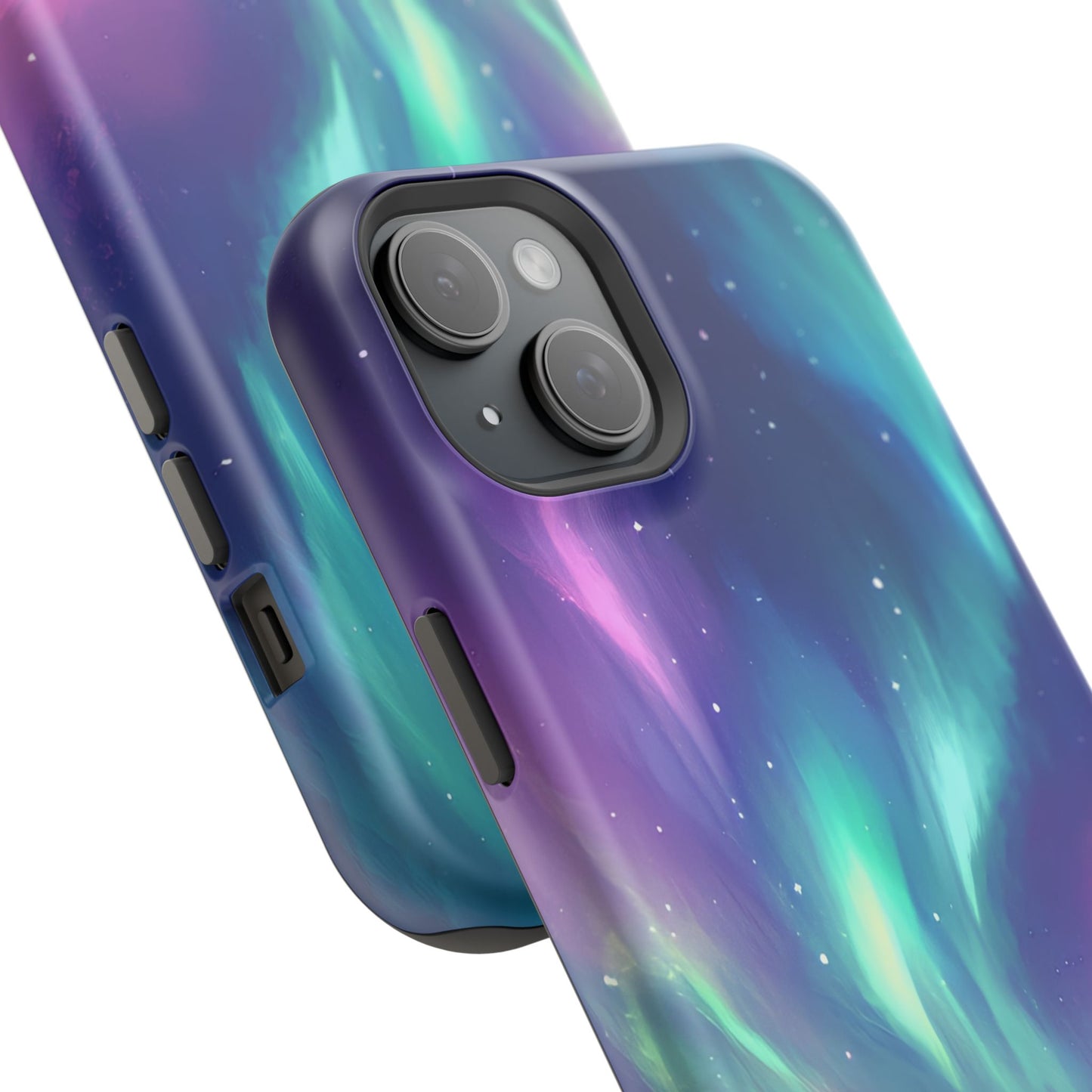 Aurora Borealis Impact-Resistant Phone Case - Colorful Northern Lights Design-2