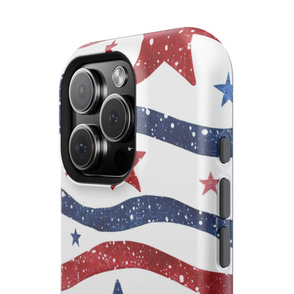 Stars & Stripes Design Impact-Resistant Phone Case