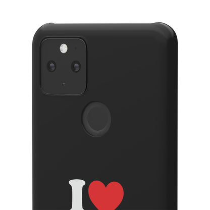 I Love Houston Snap Case Phone Cover