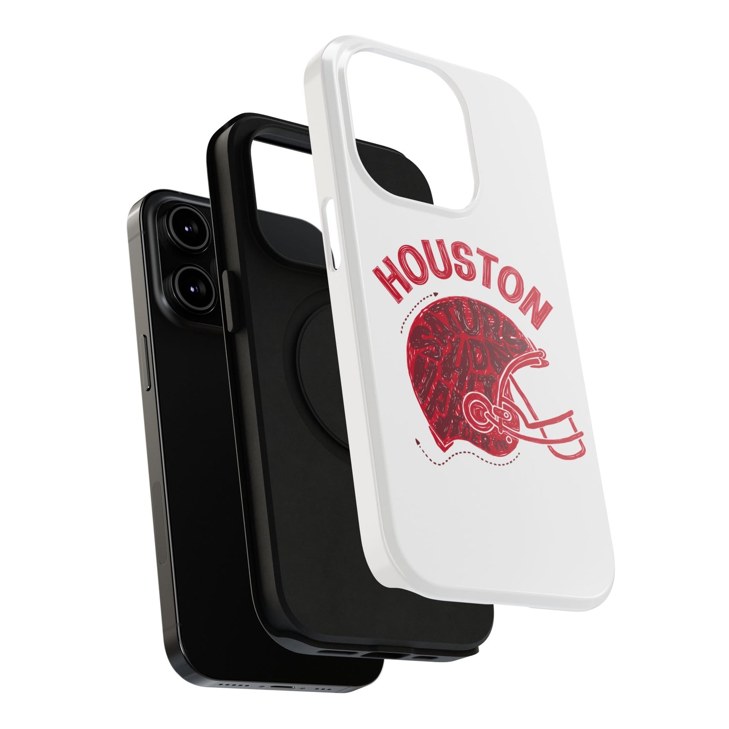Houston Football Impact-Resistant Phone Case - Durable Design for Fans