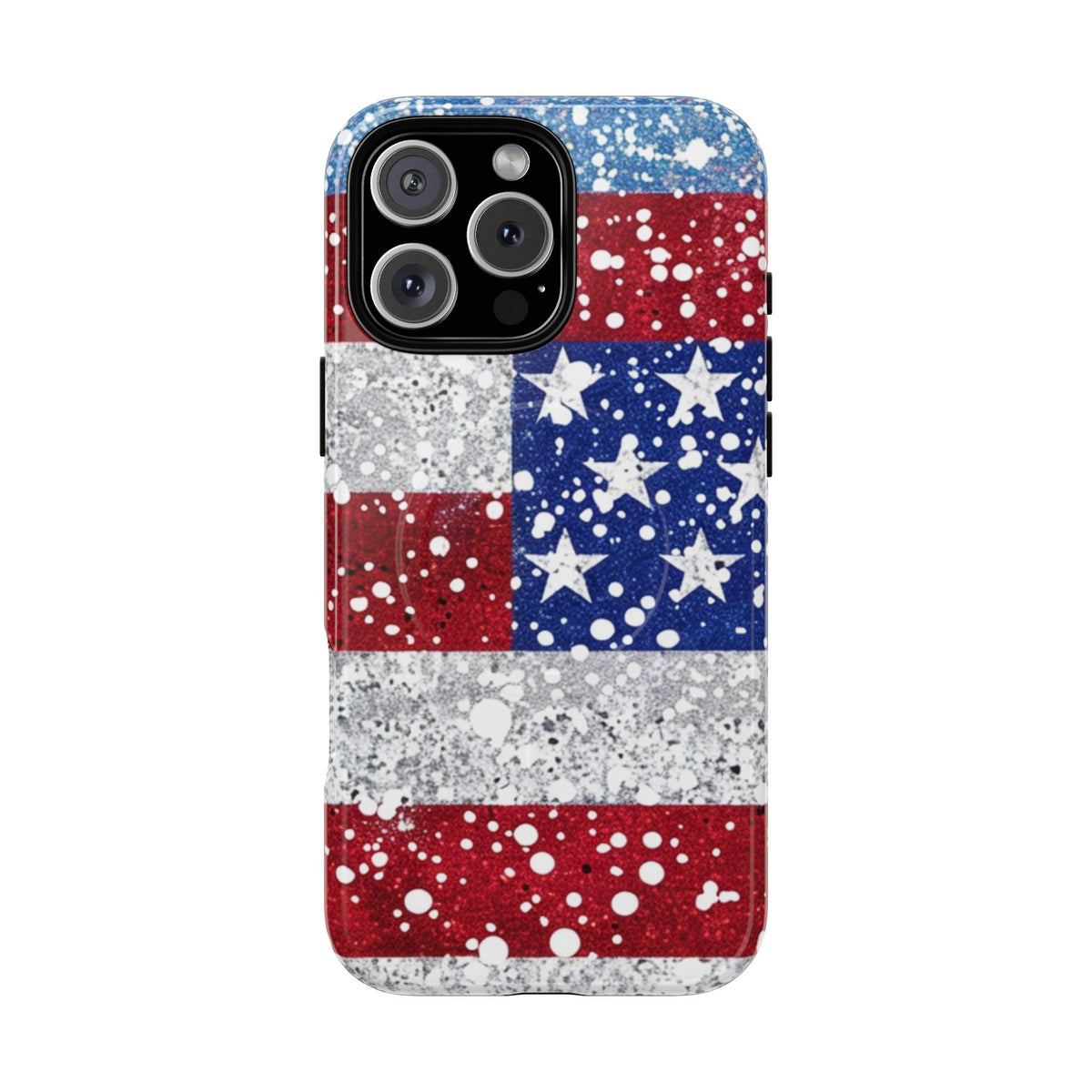 American Flag Design phone case -Tough Magnetic iPhone Cover
