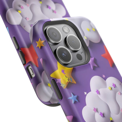 Colorful Cloud & Star Phone Case