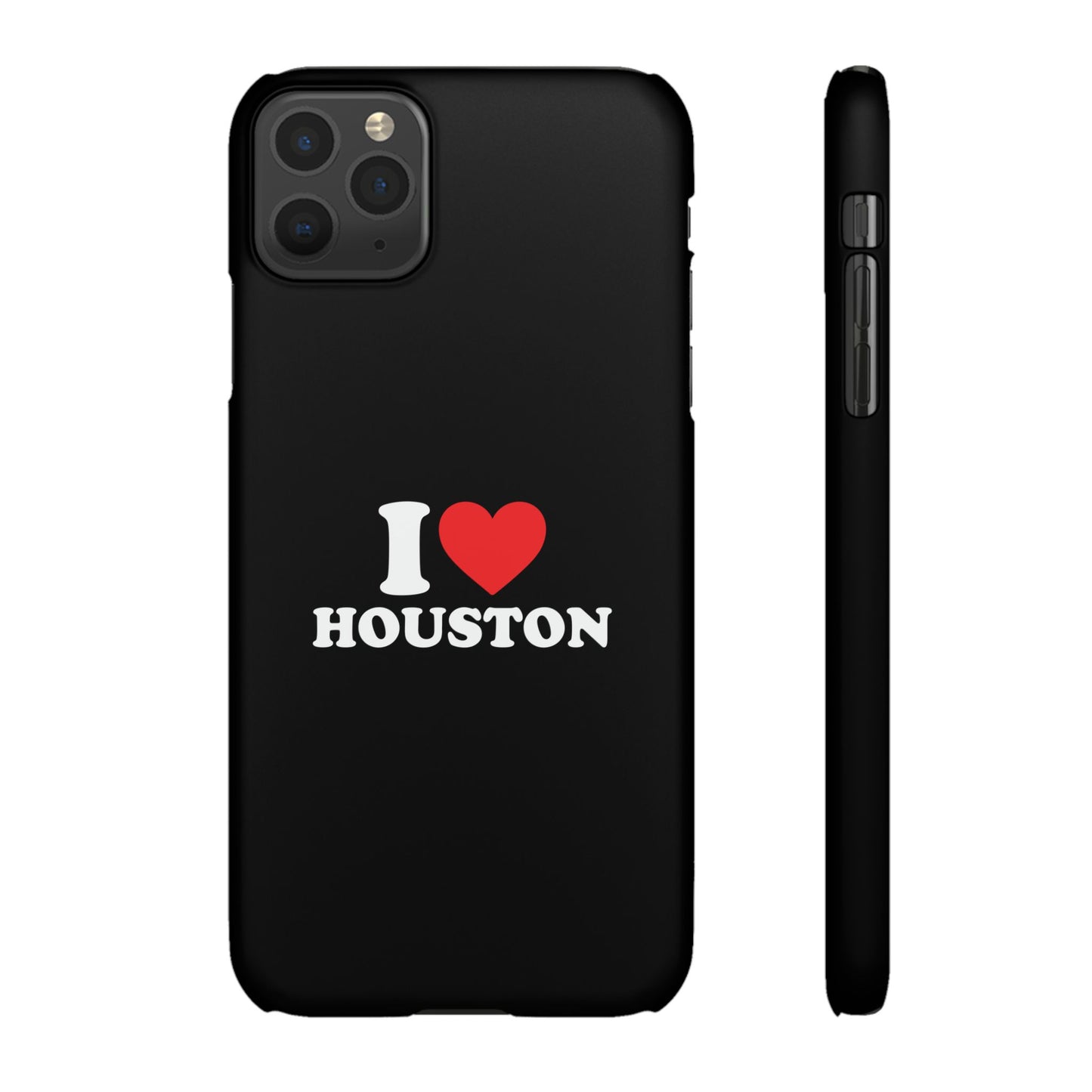 I Love Houston Snap Case Phone Cover
