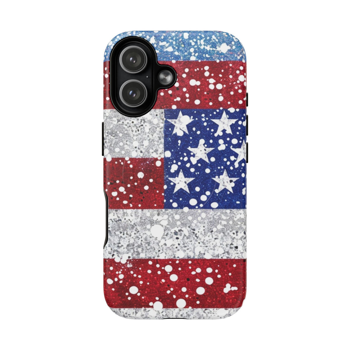 American Flag Design phone case -Tough Magnetic iPhone Cover