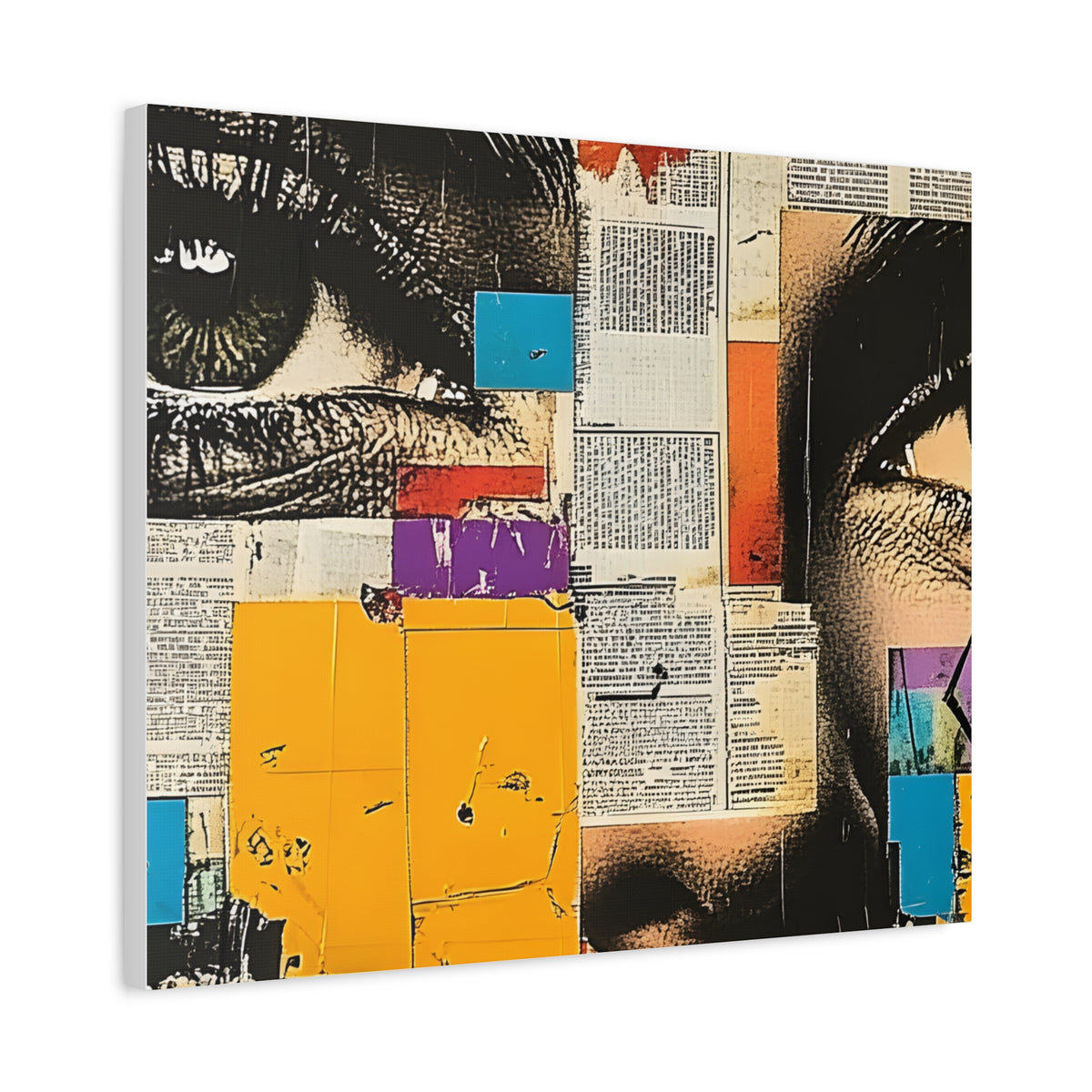 Canvas Wall Art -  Retro Pop Culture woman 4