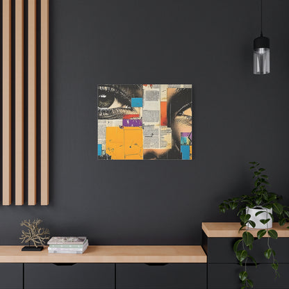 Canvas Wall Art -  Retro Pop Culture woman 4