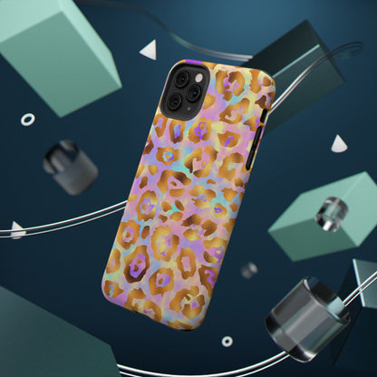 Leopard Print Impact-Resistant Phone Case