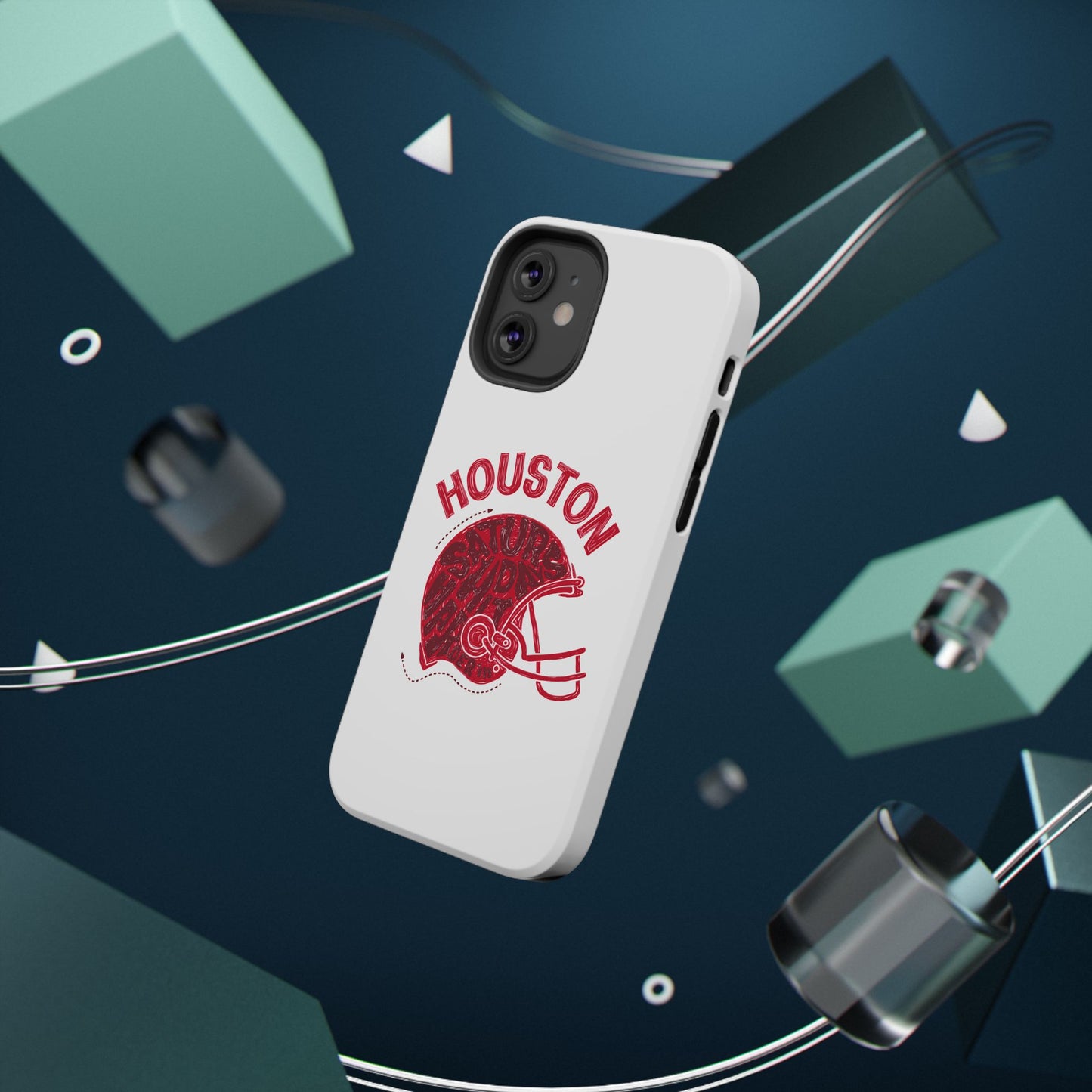 Houston Football Impact-Resistant Phone Case - Durable Design for Fans