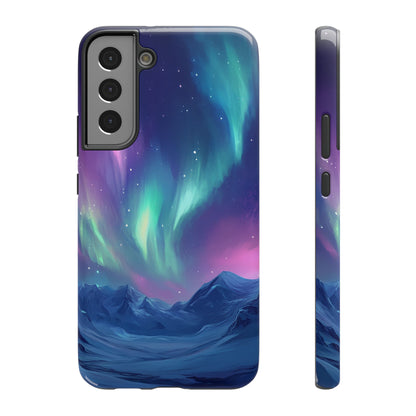Aurora Borealis Impact-Resistant Phone Case - Colorful Northern Lights Design-2