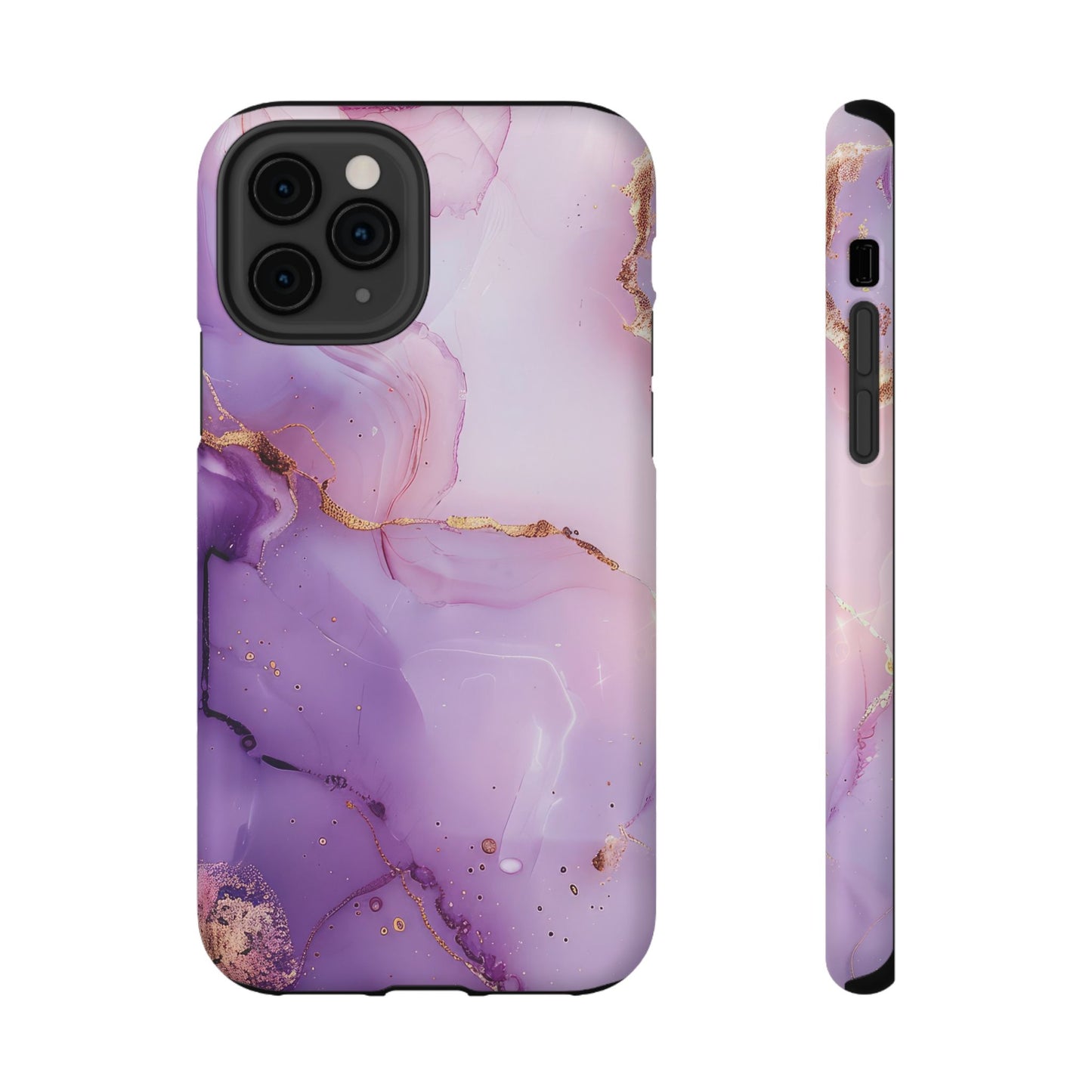 Elegant Purple Marble iPhone Case