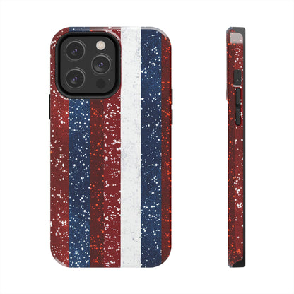 Patriotic Glitter Tough Phone Case