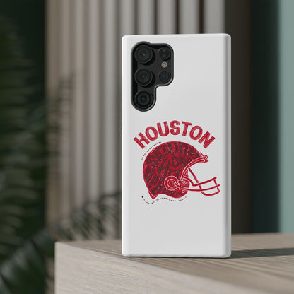Houston Football Impact-Resistant Phone Case - Durable Design for Fans