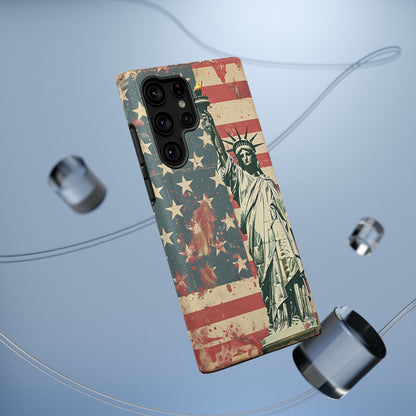Liberty-Inspired Phone Case - Patriotic Design