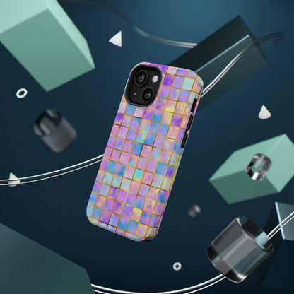 Colorful Mosaic Impact-Resistant Phone Case