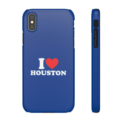 I ❤️ Houston Snap Case