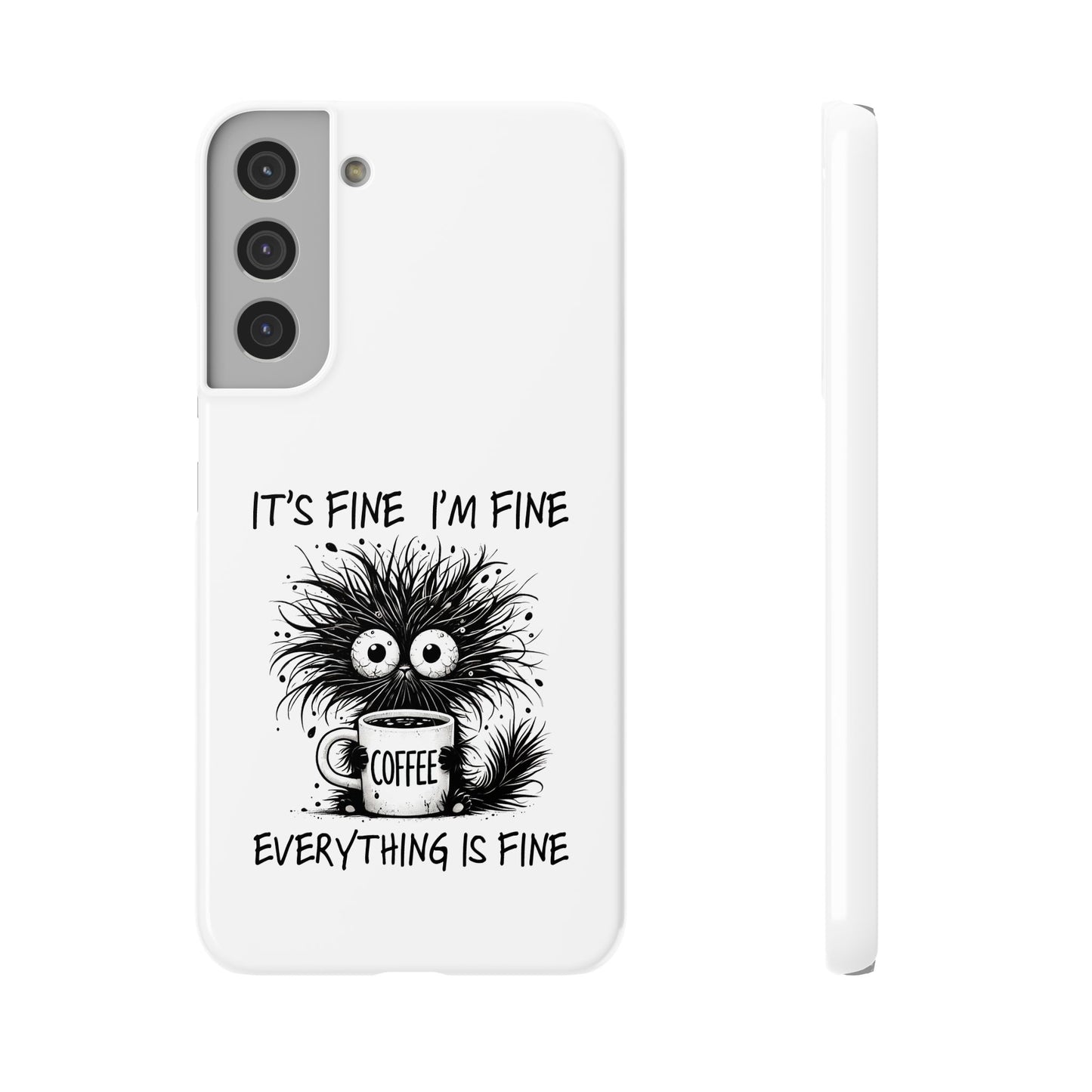 Funny Cat  - Slim phone Case