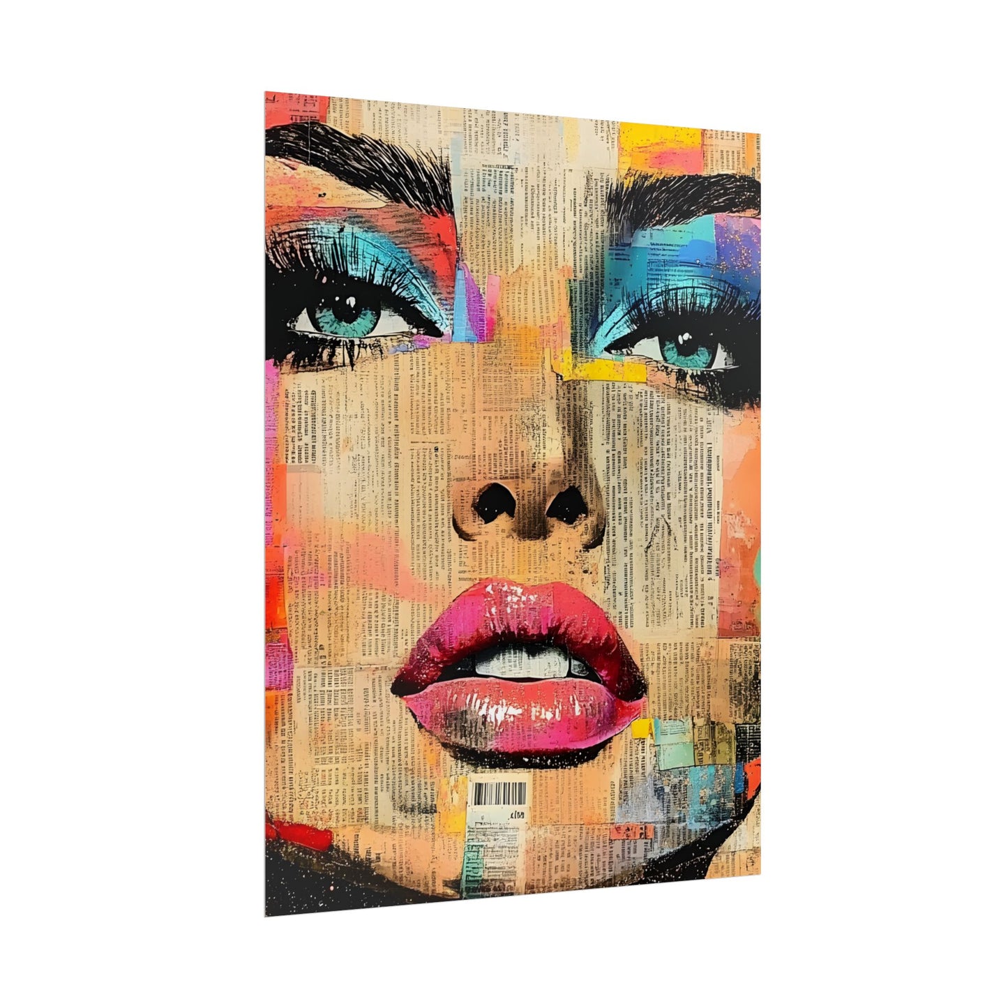 Retro Pop Culture Woman 12 , wall art, Art lovers poster