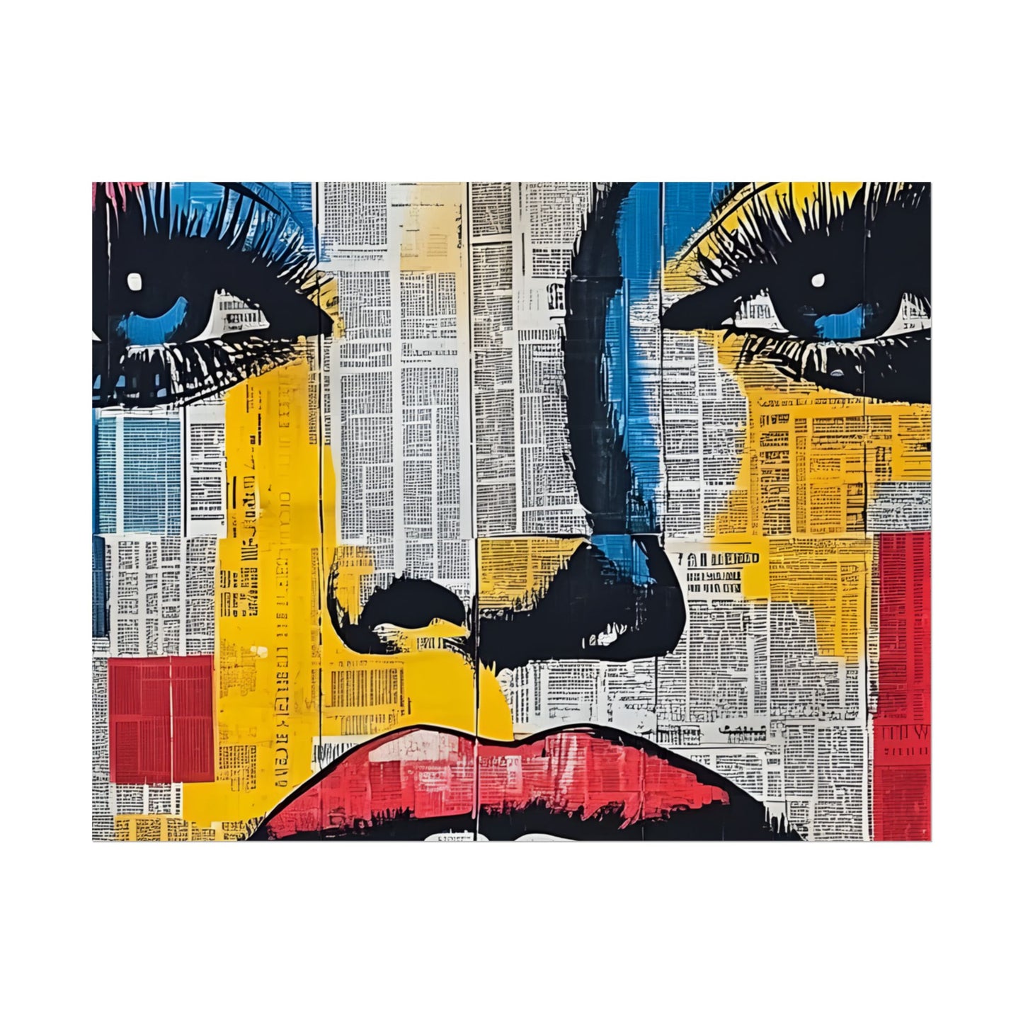 Poster Wall Art - Retro Pop Culture Woman 18 Comic Book Style
