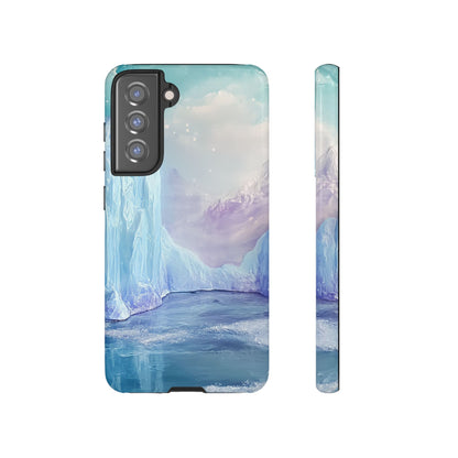 Artistic Phone Case with Iceberg Design