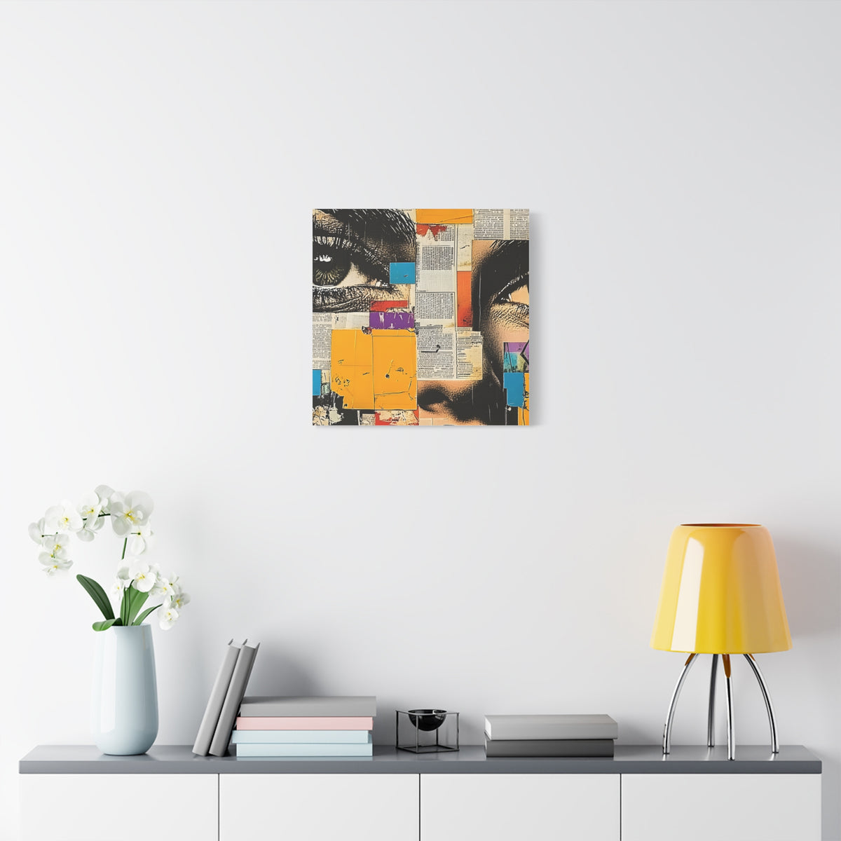 Canvas Wall Art -  Retro Pop Culture woman 4