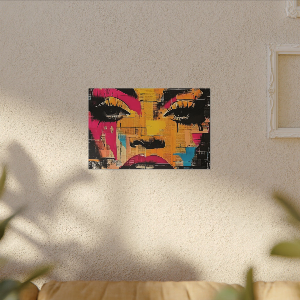 Canvas Wall Art - Retro Pop Culture Women 1