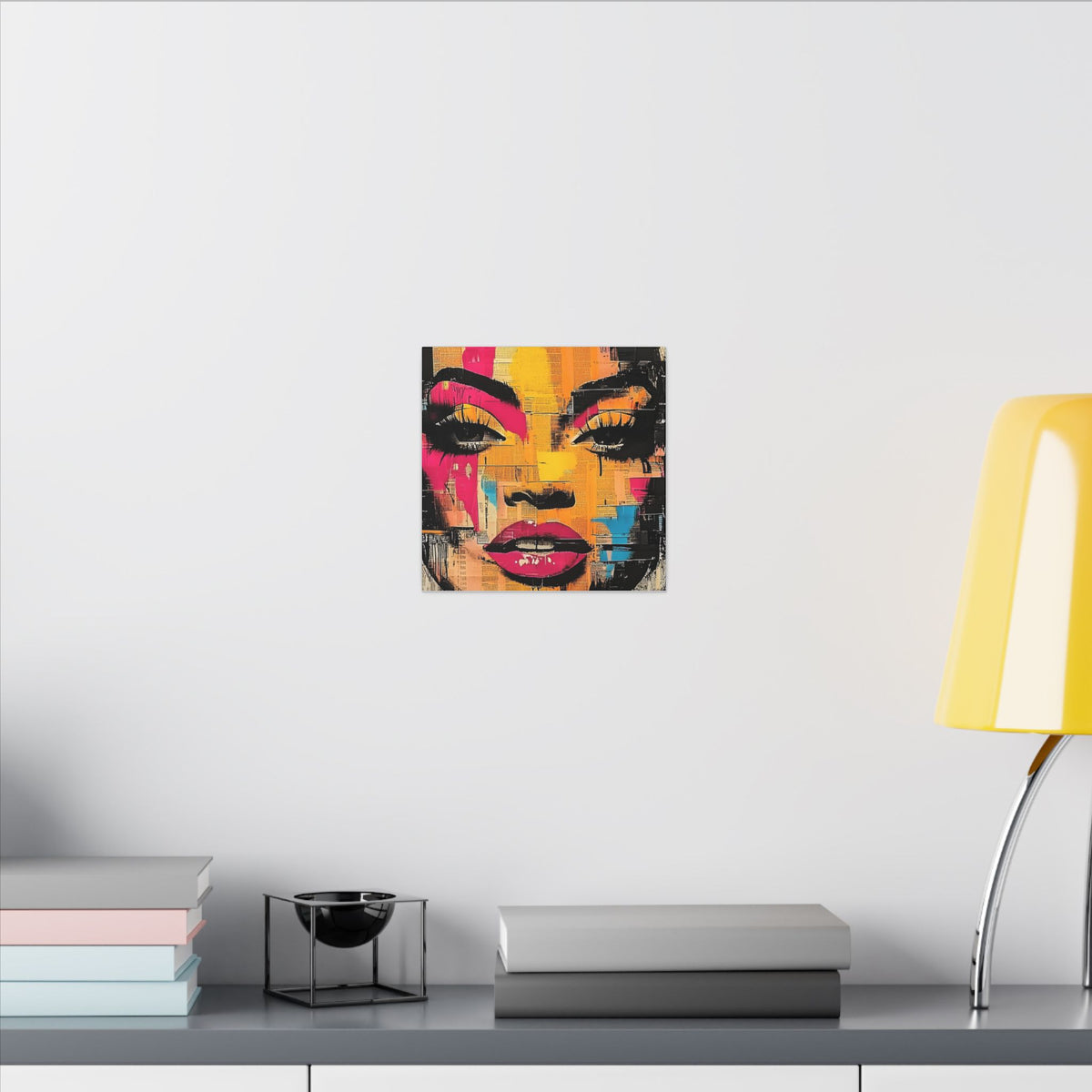 Canvas Wall Art - Retro Pop Culture Women 1
