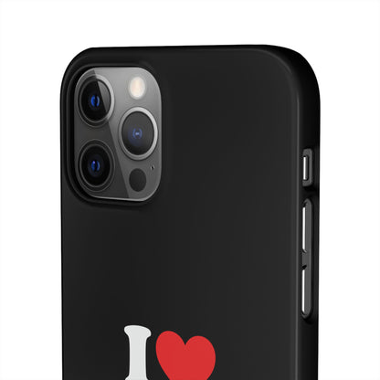 I Love Houston Snap Case Phone Cover
