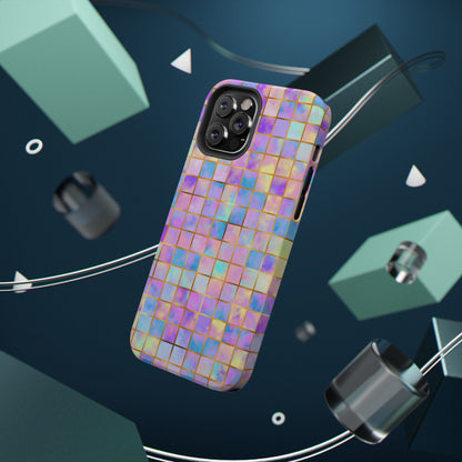 Colorful Mosaic Impact-Resistant Phone Case