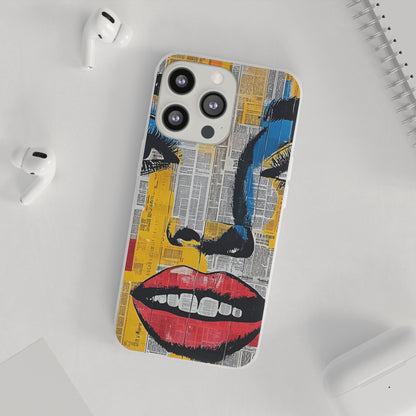 Copy of Flexi Phone Case - Retro Pop Culture Woman 2