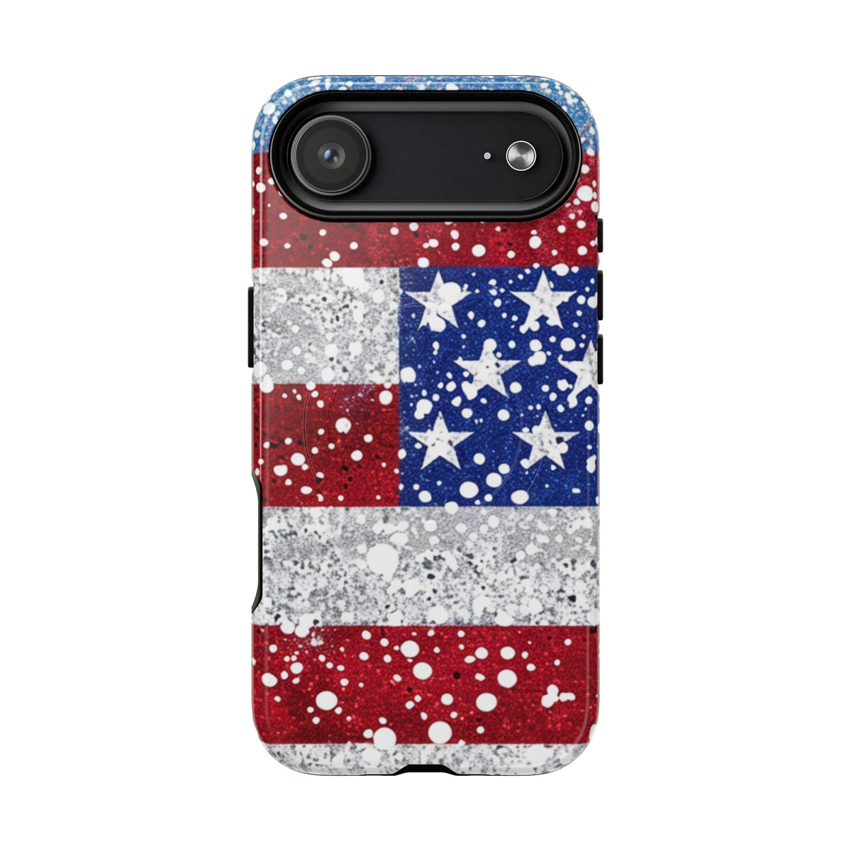 American Flag Design phone case -Tough Magnetic iPhone Cover