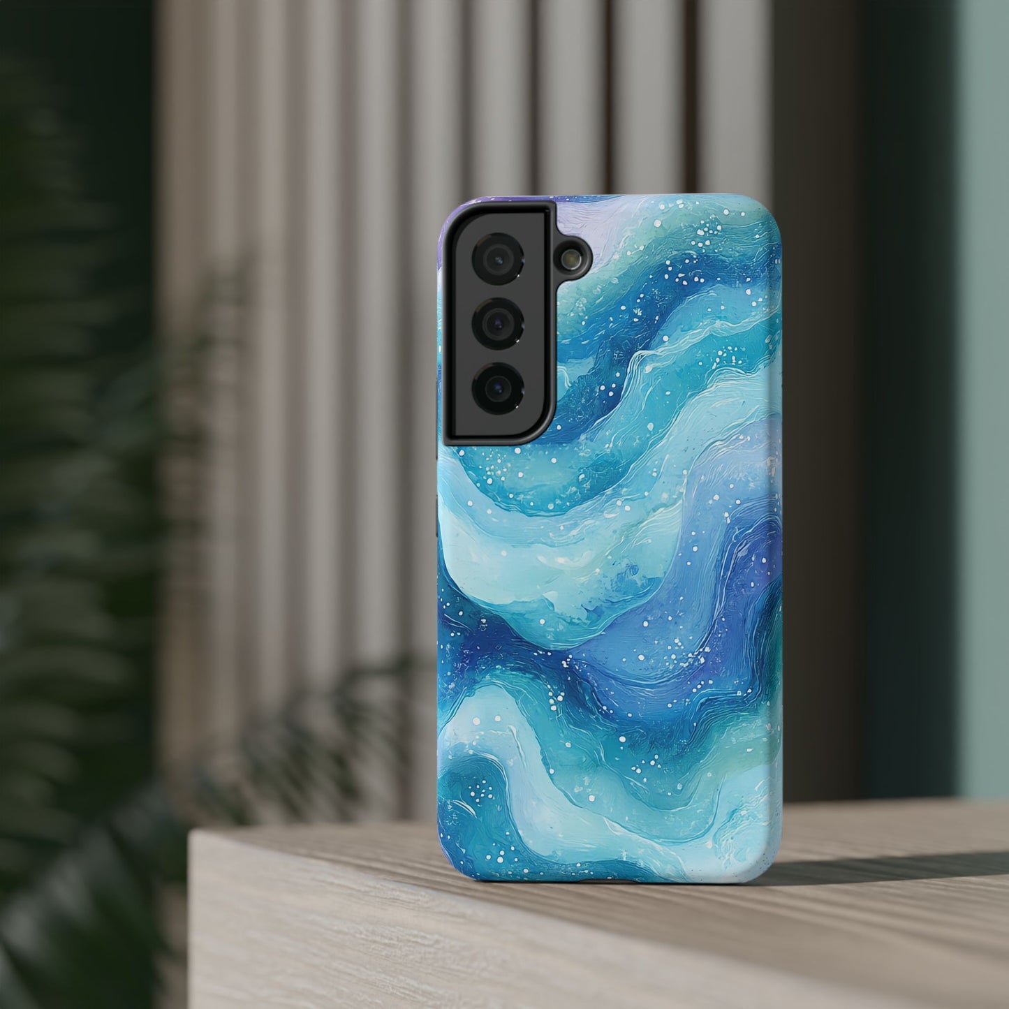 Ocean Wave Impact-Resistant Phone Case - Stylish and Durable Design