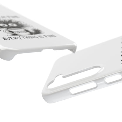 Funny Cat  - Slim phone Case