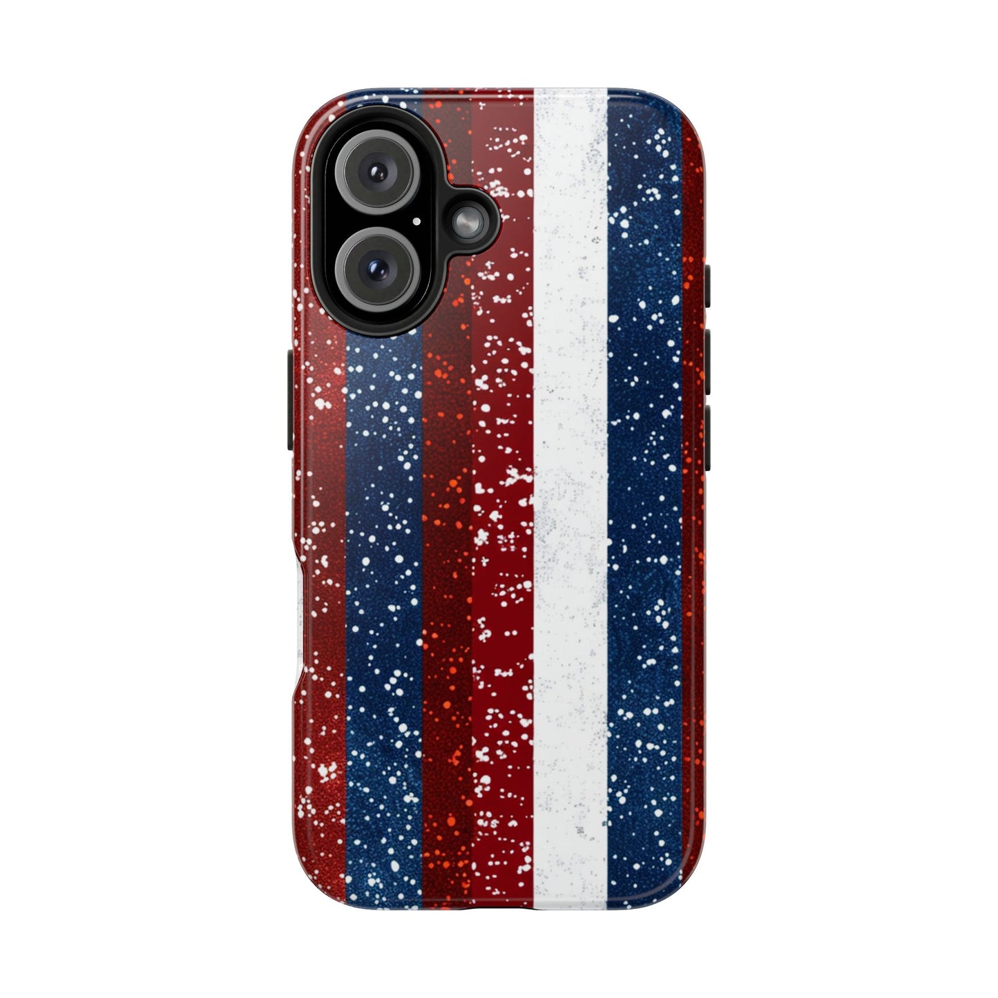 Patriotic Glitter Tough Phone Case