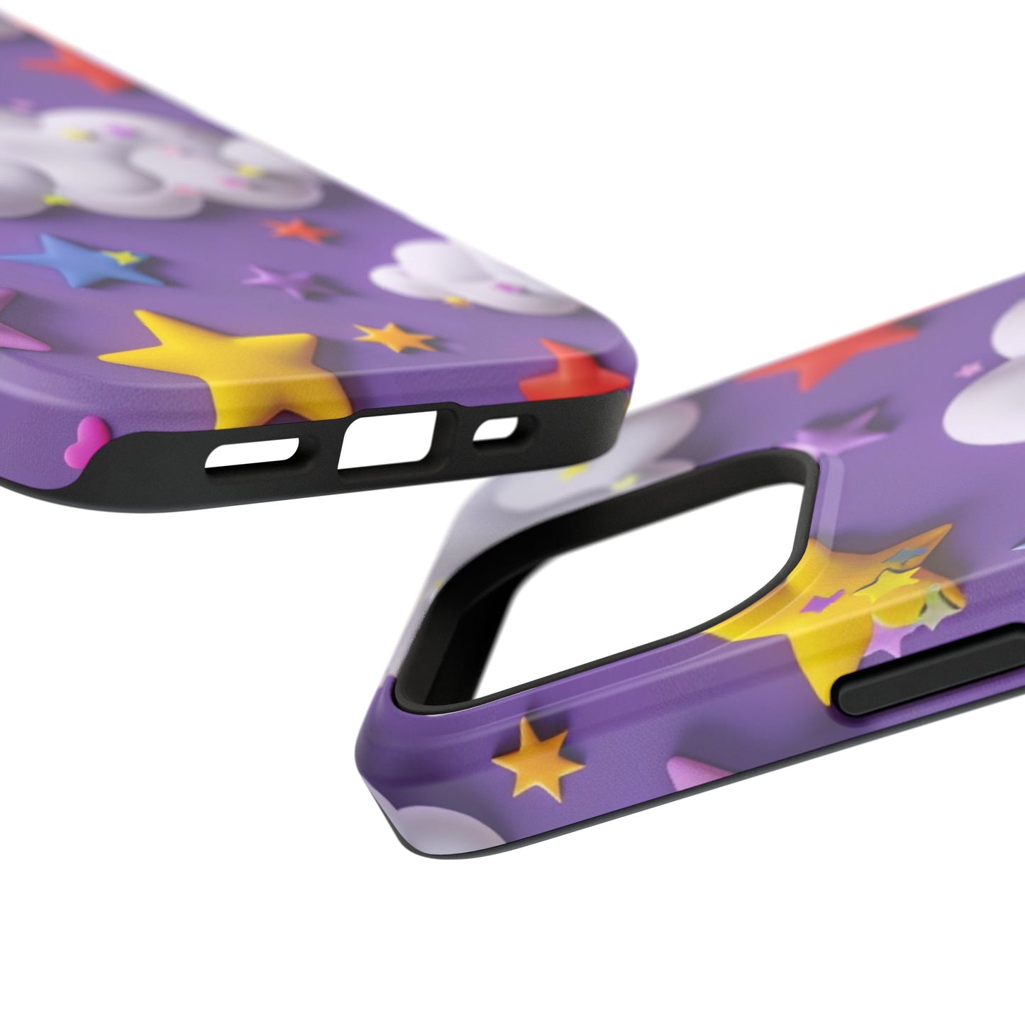 Colorful Cloud & Star Phone Case