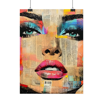 Retro Pop Culture Woman 12 , wall art, Art lovers poster
