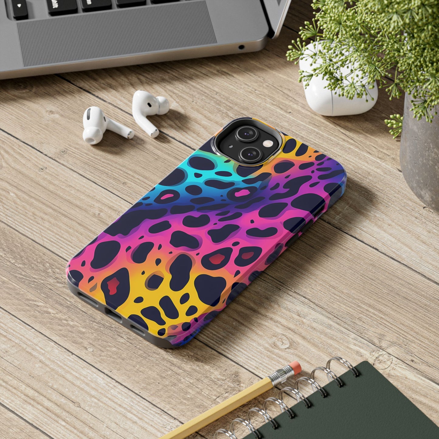 Colorful Animal Print, Stylish Protection for Girls