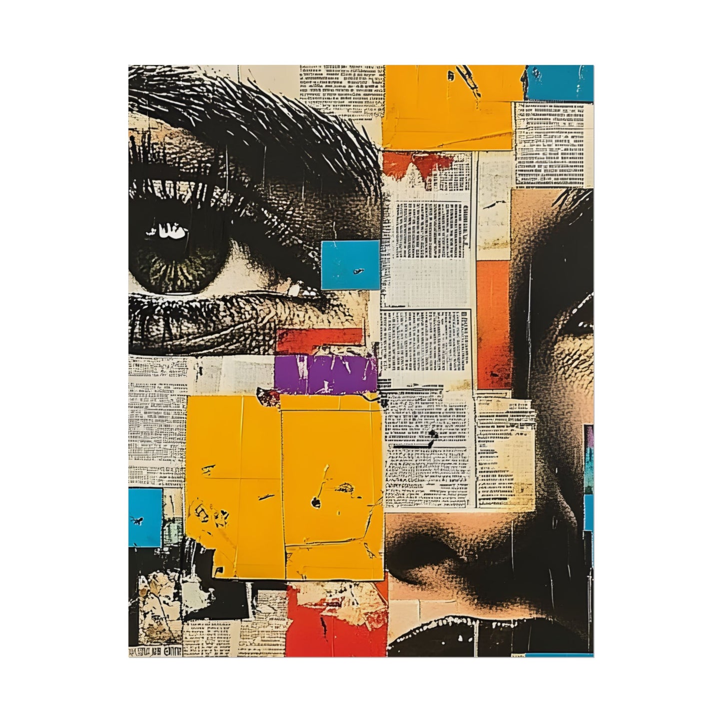 Wall Art Poster - Retro Pop Culture Woman 15