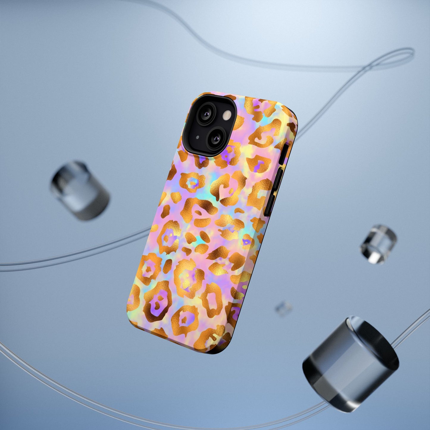 Leopard Print Impact-Resistant Phone Case