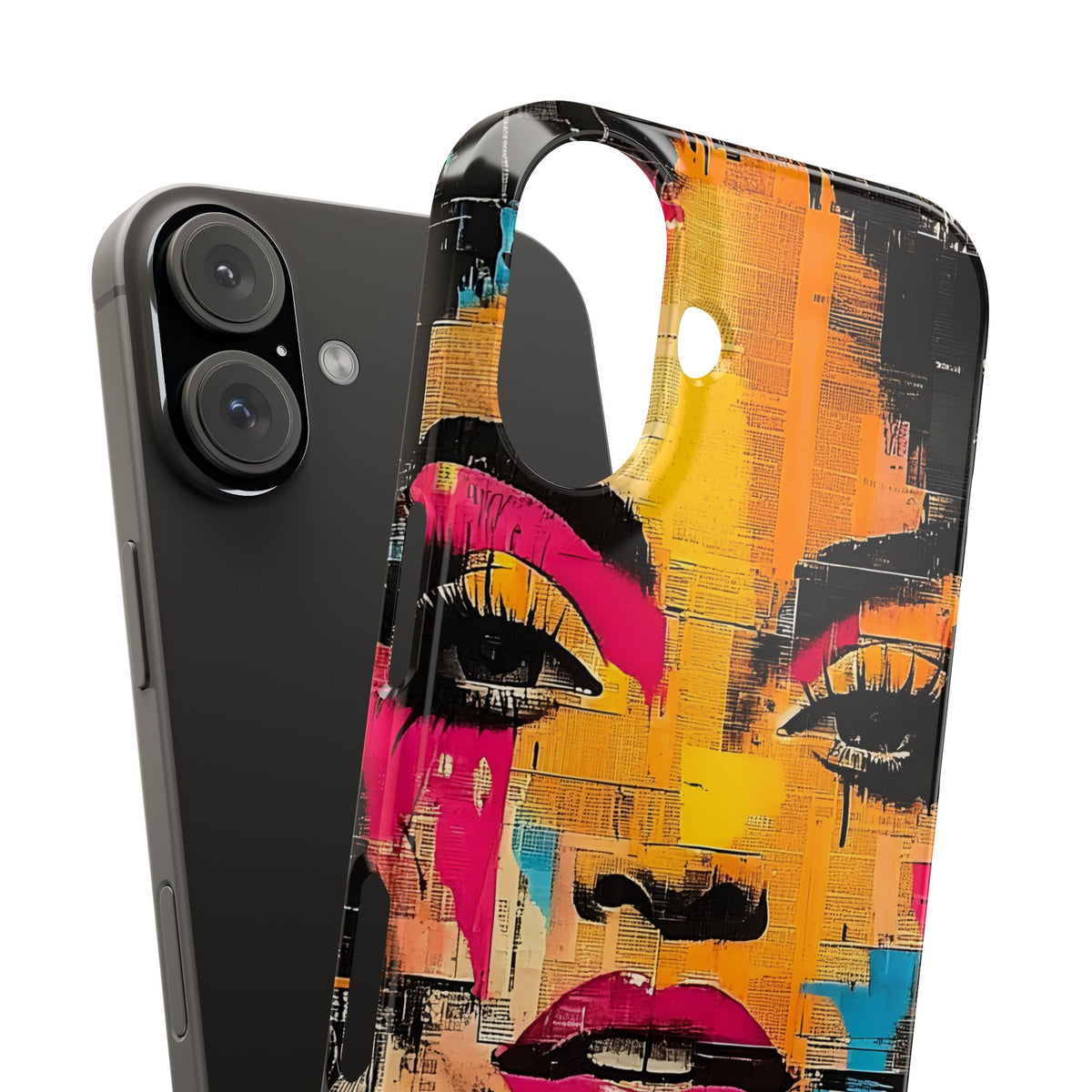 Retro Pop Culture Woman 1 - Phone Case