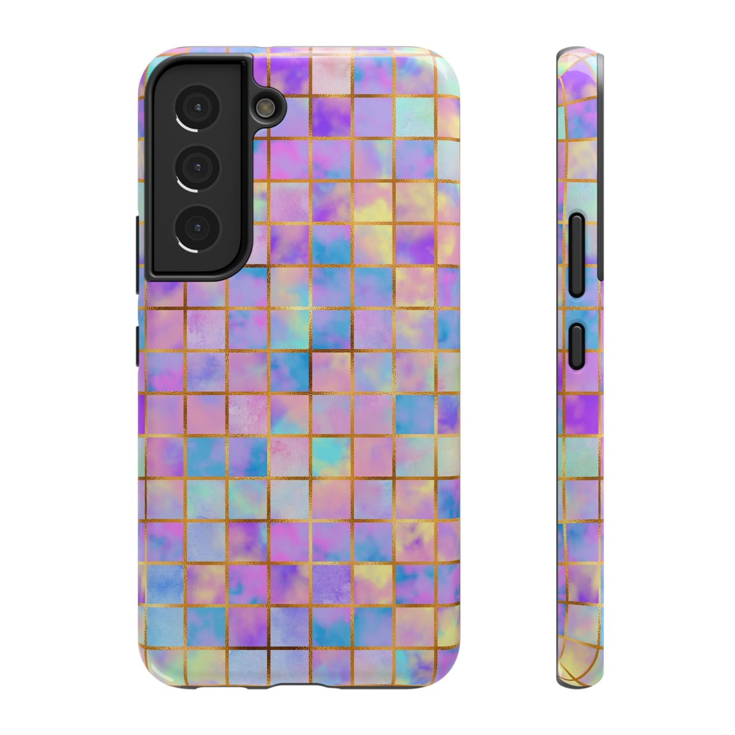 Colorful Mosaic Impact-Resistant Phone Case