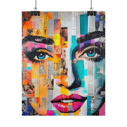 Retro Pop Culture Woman 6-Vibrant Art Wall Decor