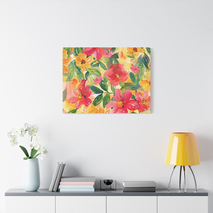 Floral Matte Canvas