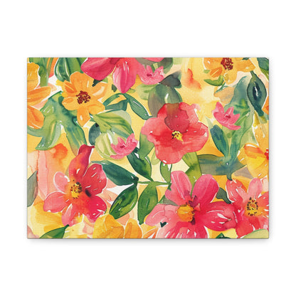 Floral Matte Canvas