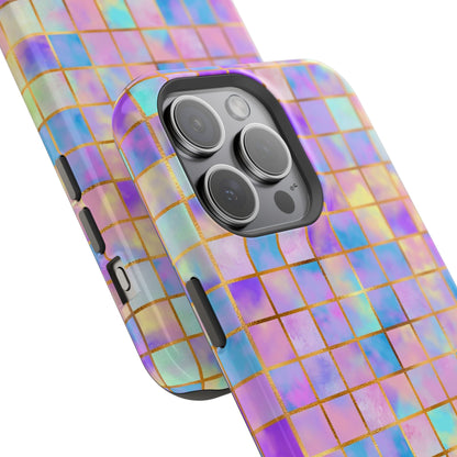 Colorful Mosaic Impact-Resistant Phone Case
