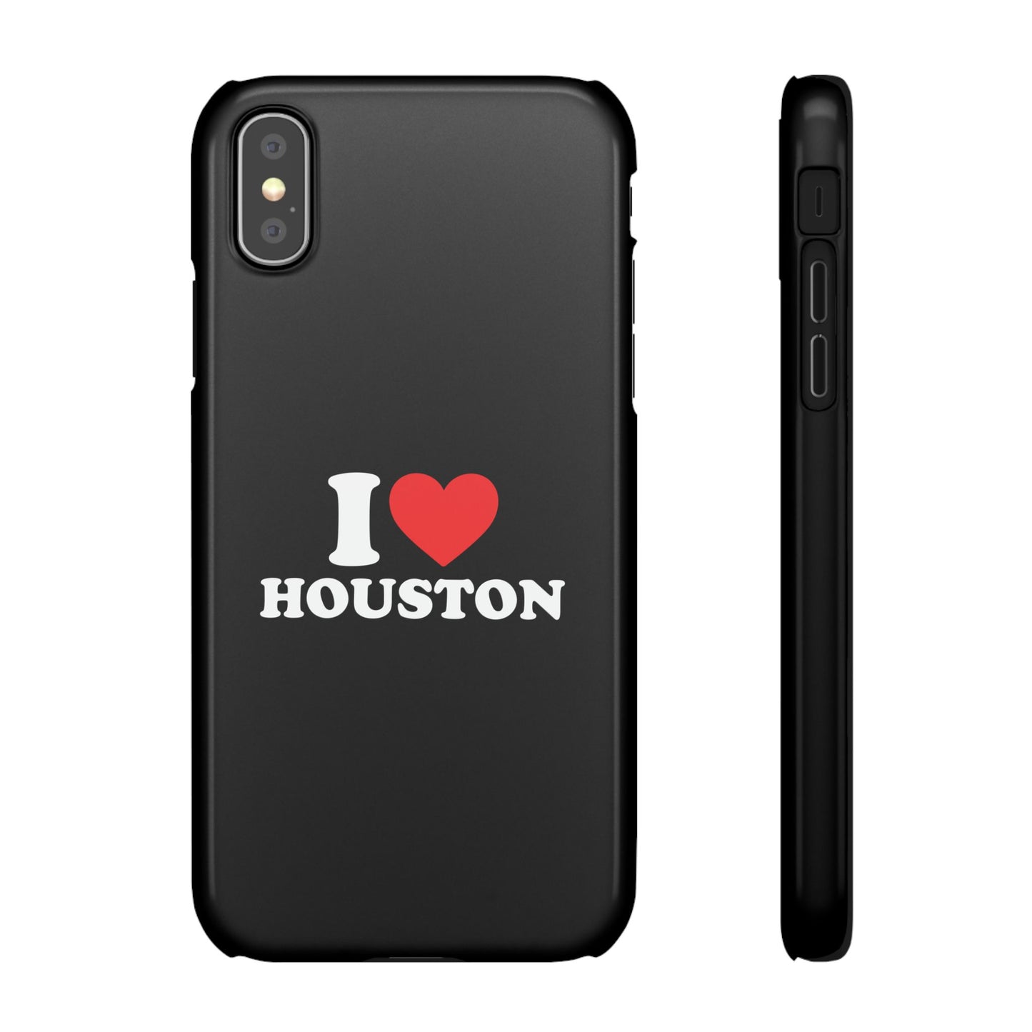 I Love Houston Snap Case Phone Cover