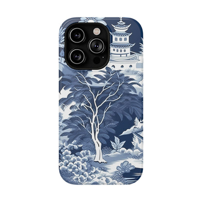 Elegant Blue Landscape Phone Case