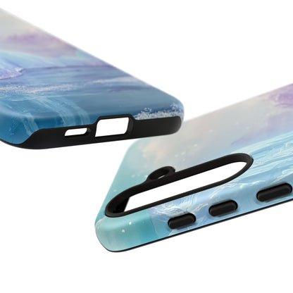 Artistic Phone Case with Iceberg Design