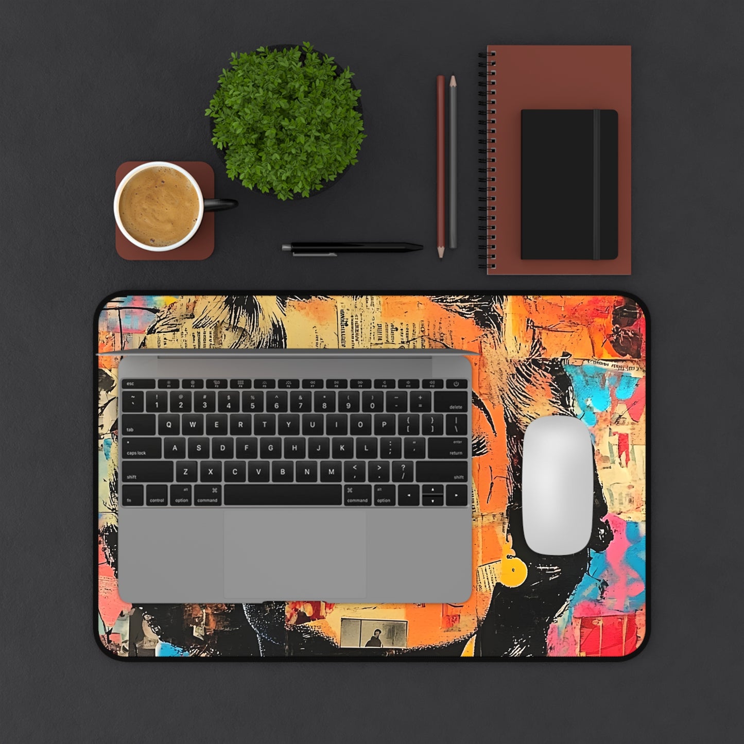 Pop Art Marilyn Desk Mat — Retro Glam Mouse Pad 4