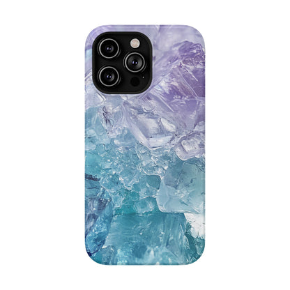 Crystal-Patterned Impact-Resistant Phone Case | Stylish Protection for Adventurers